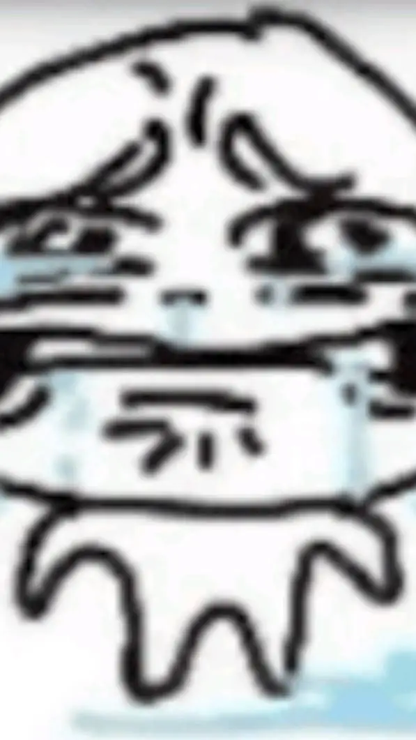 ai character: crying man background