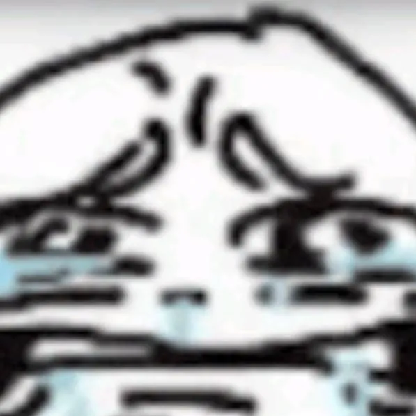 chat with ai character: crying man