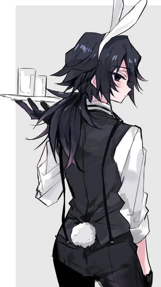 ai character: giyuu (bunny)  background