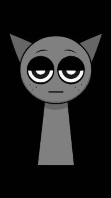 ai character: grey  background