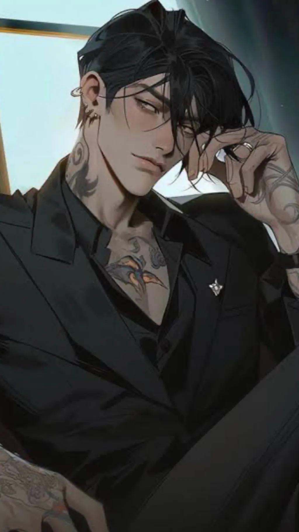 ai character: Mike  background