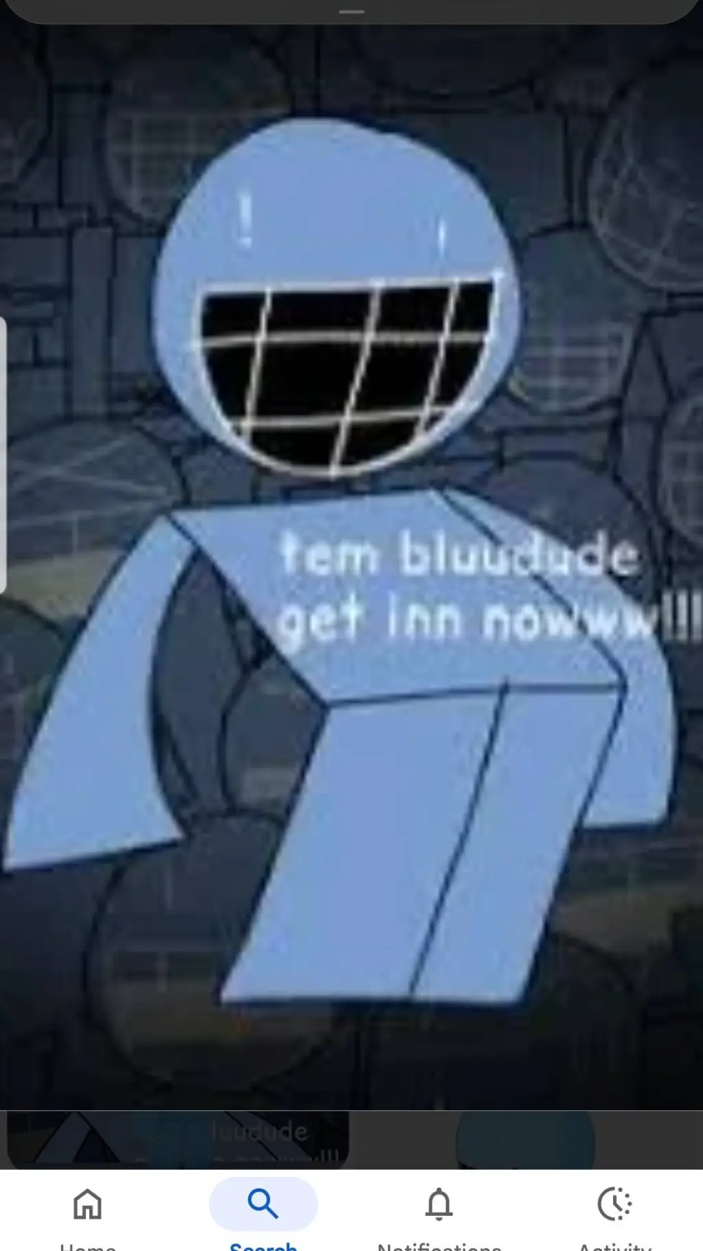 ai character: ScaredClaws  background