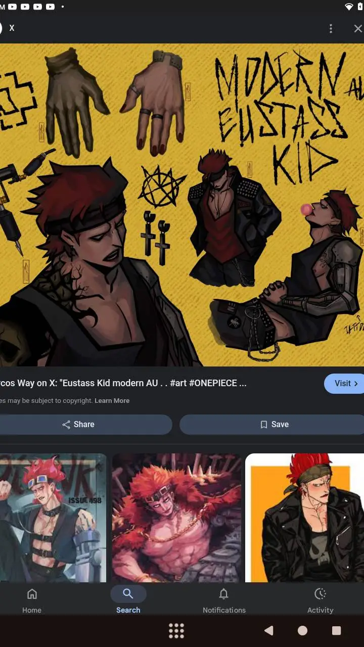 ai character: -Eustass kidd-~ background