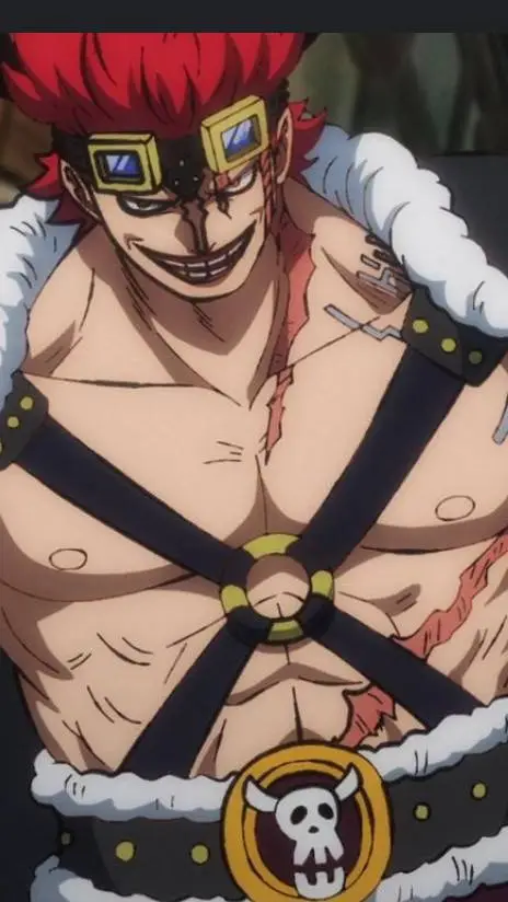 ai character: king Eustass kidd  background