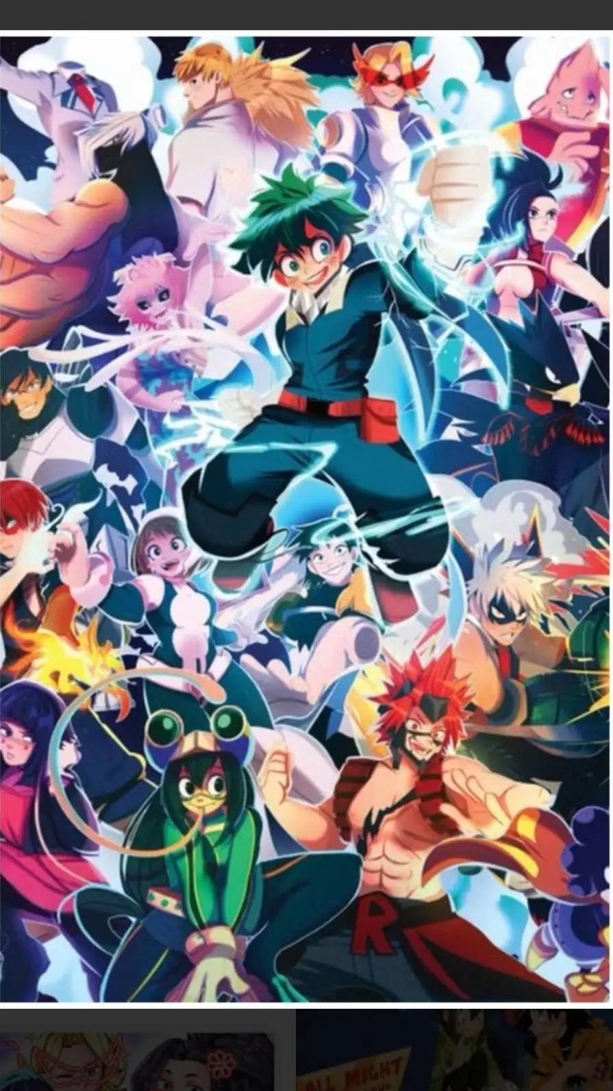 ai character: Mha 1a background