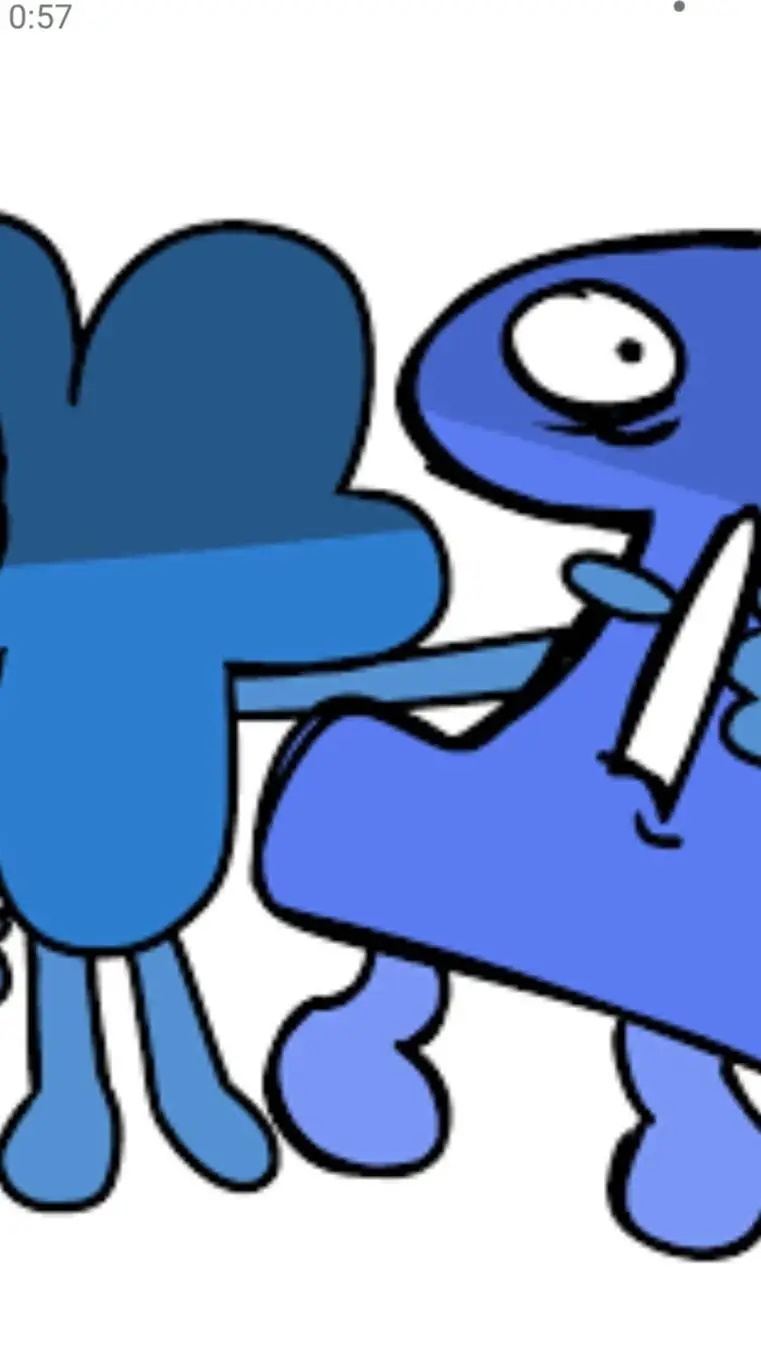 ai character: one bfdi background