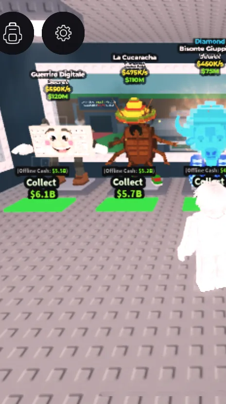 ai character: gag daters. background