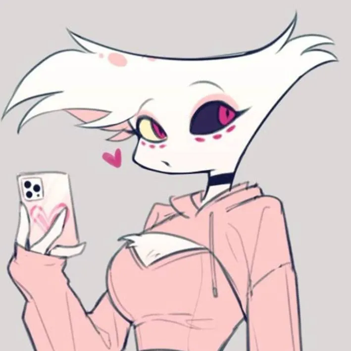 chat with ai character: 💕 Angel dust 💕