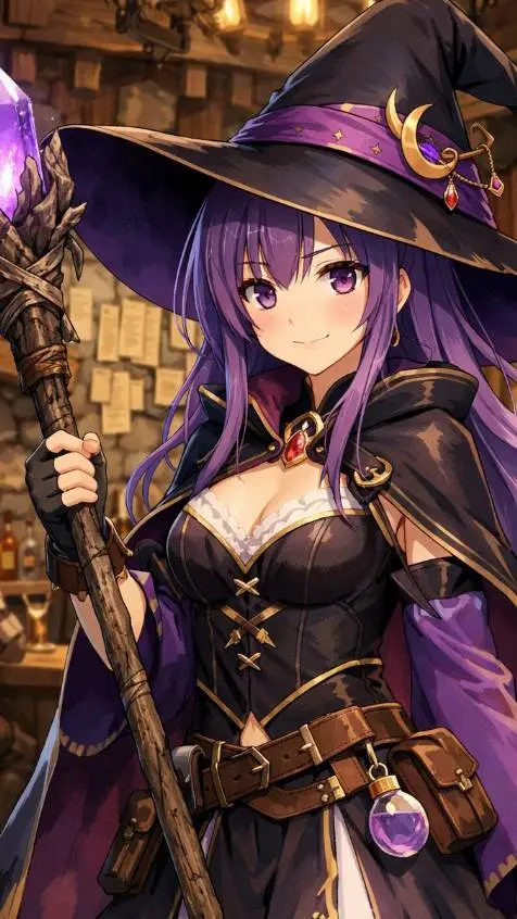 ai character: Эвилин  background