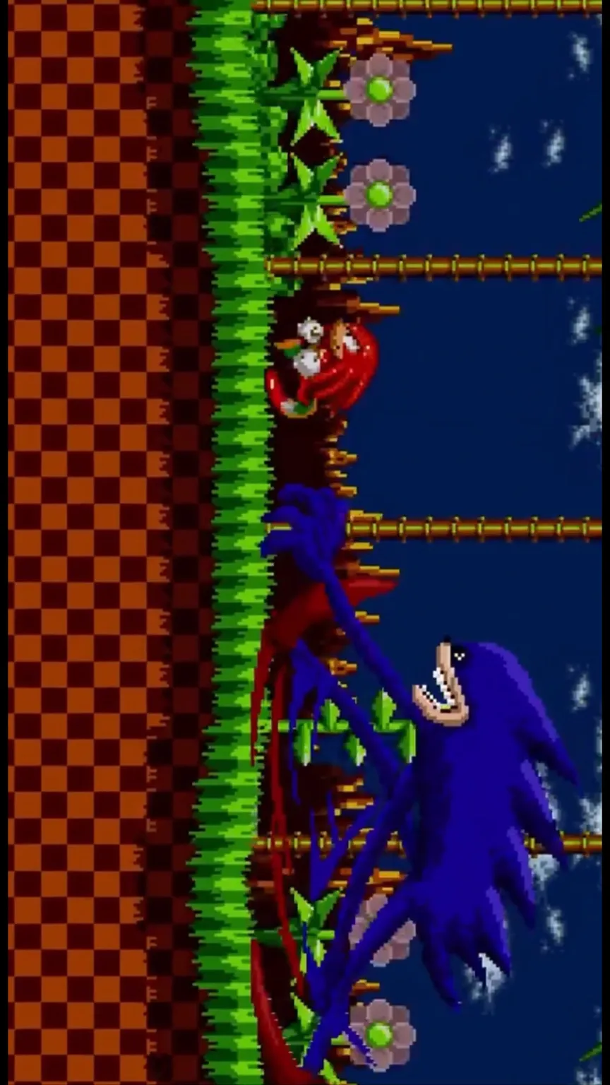ai character: Knuckles ￼ background