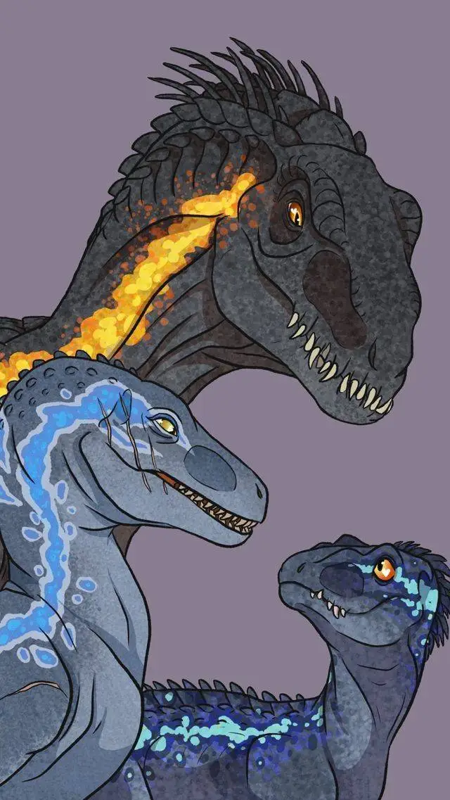 ai character: raptor pack background