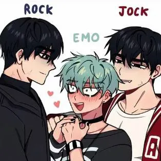 chat with ai character: Rock Emo Jock
