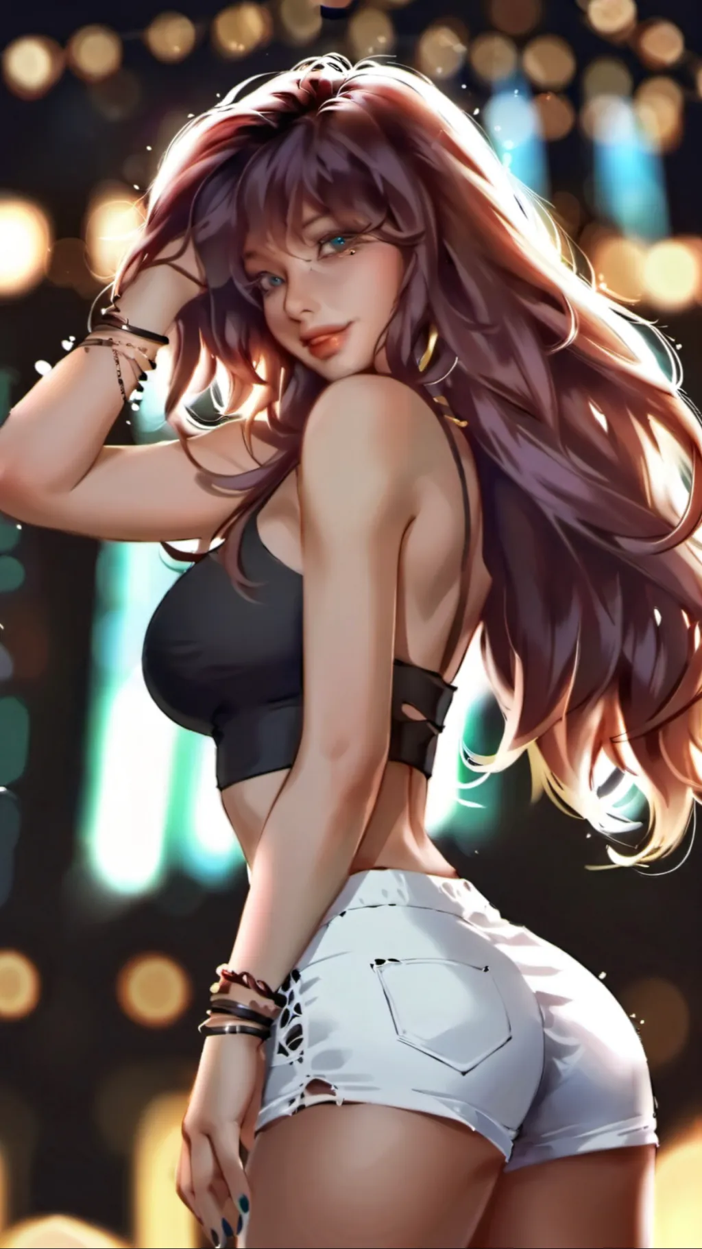 ai character: Elle background