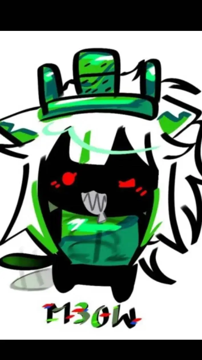 ai character: !★𖤐kitty 1x4𖤐★!  background