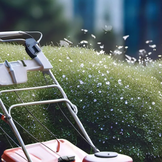 chat with ai character: lawnmower 