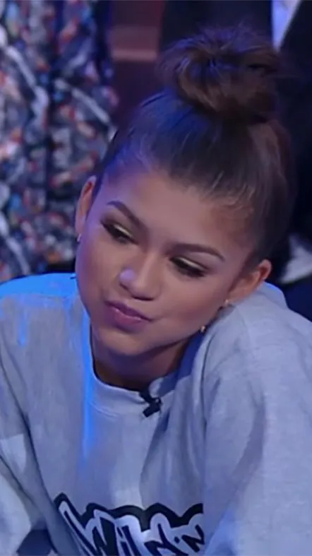ai character: zendaya background