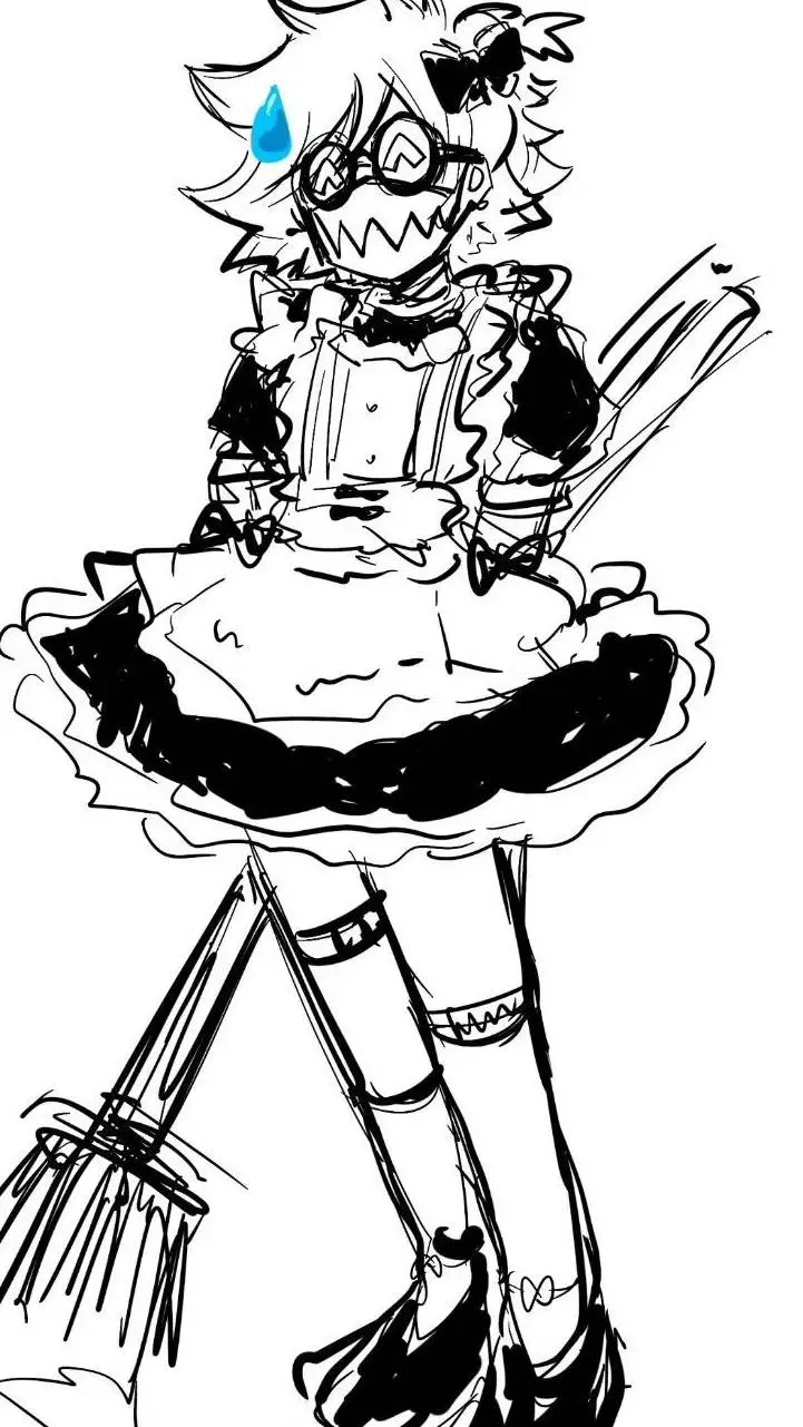 ai character: (Maid toki)~☆ background
