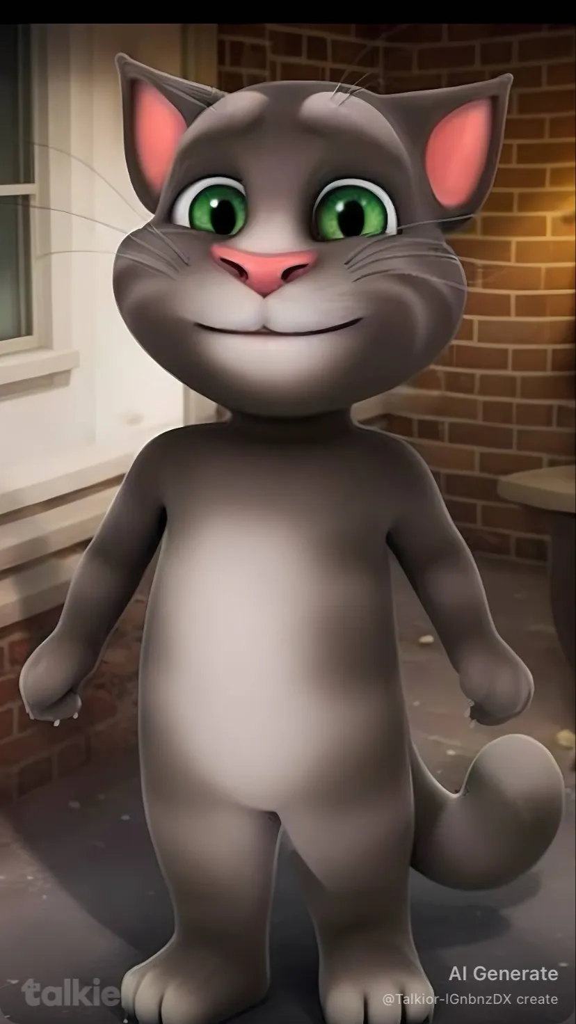 ai character: Talking Tom background