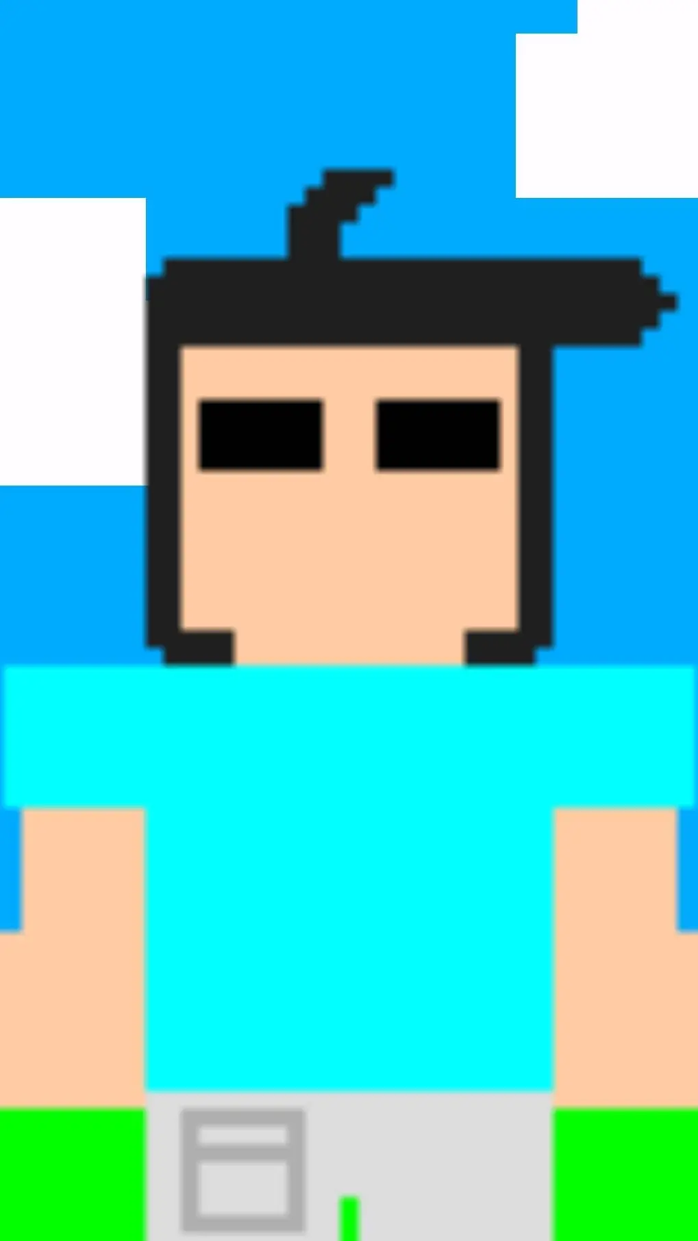ai character: PaperpalsKids123 background