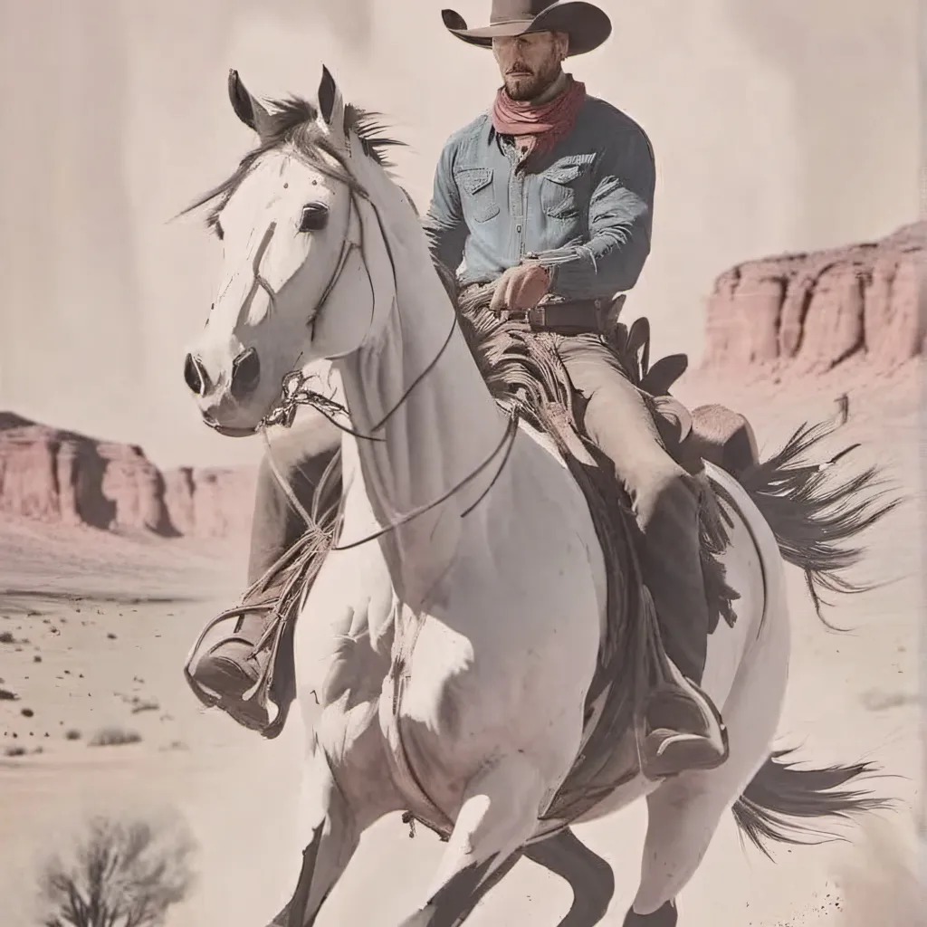 chat with ai character: Cowboy horse life