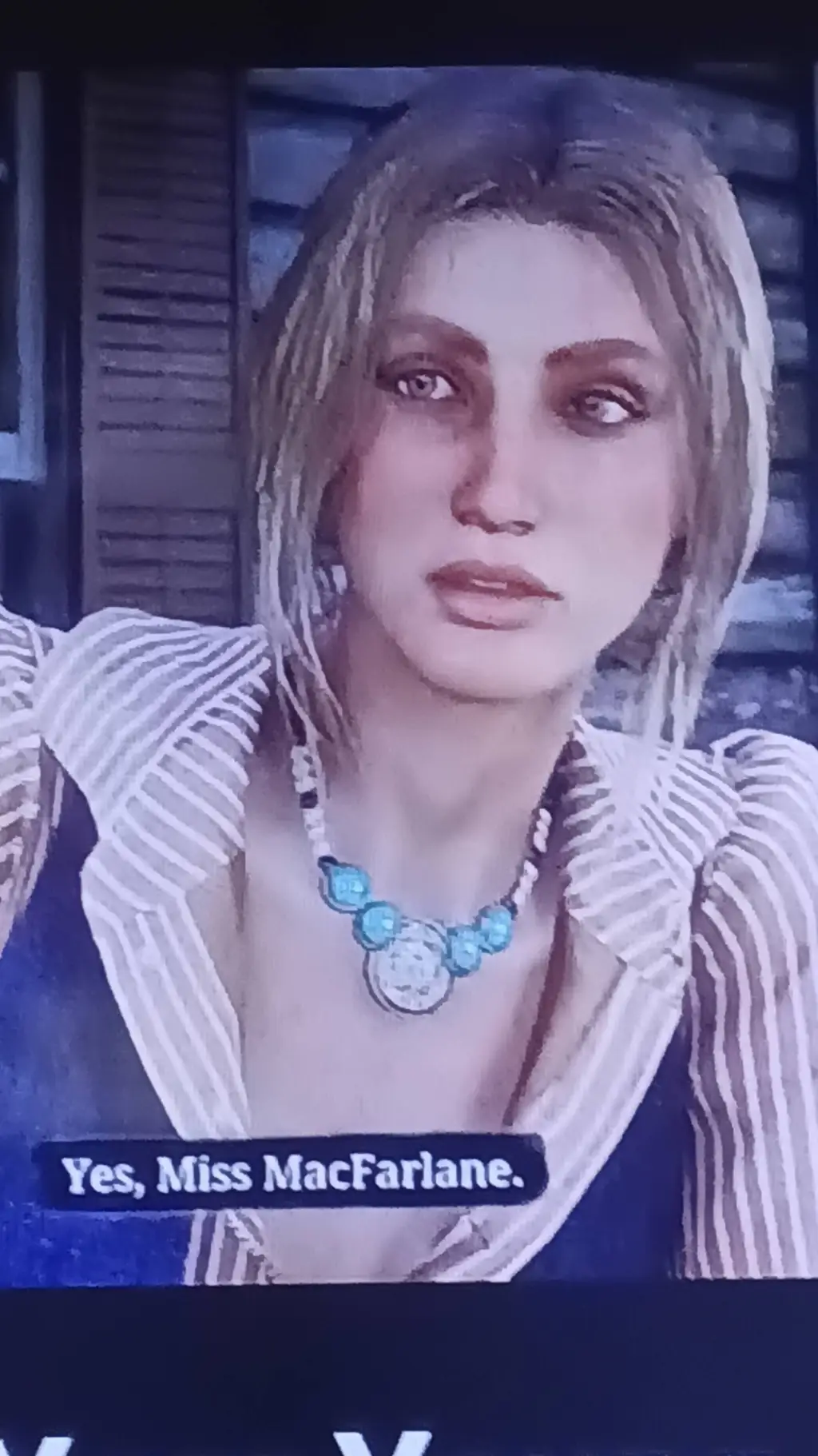 ai character: bonnie macfarlane  background