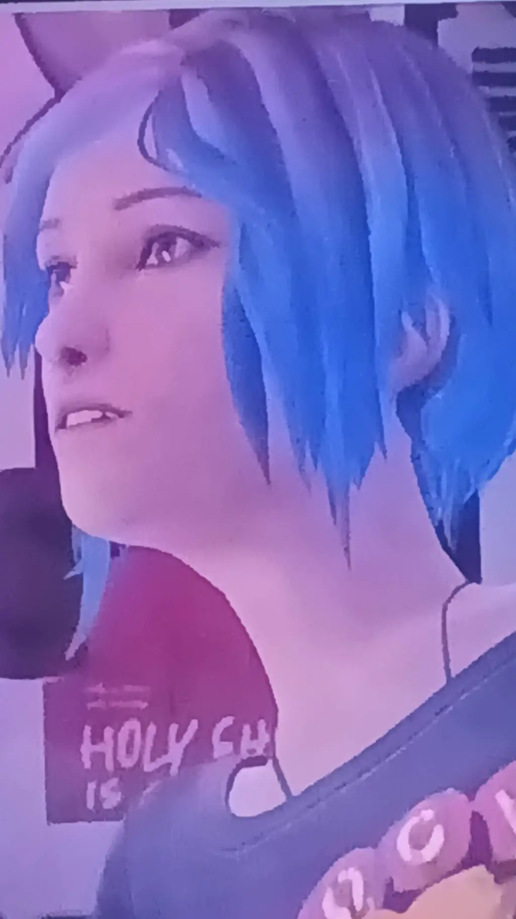 ai character: chloe price  background