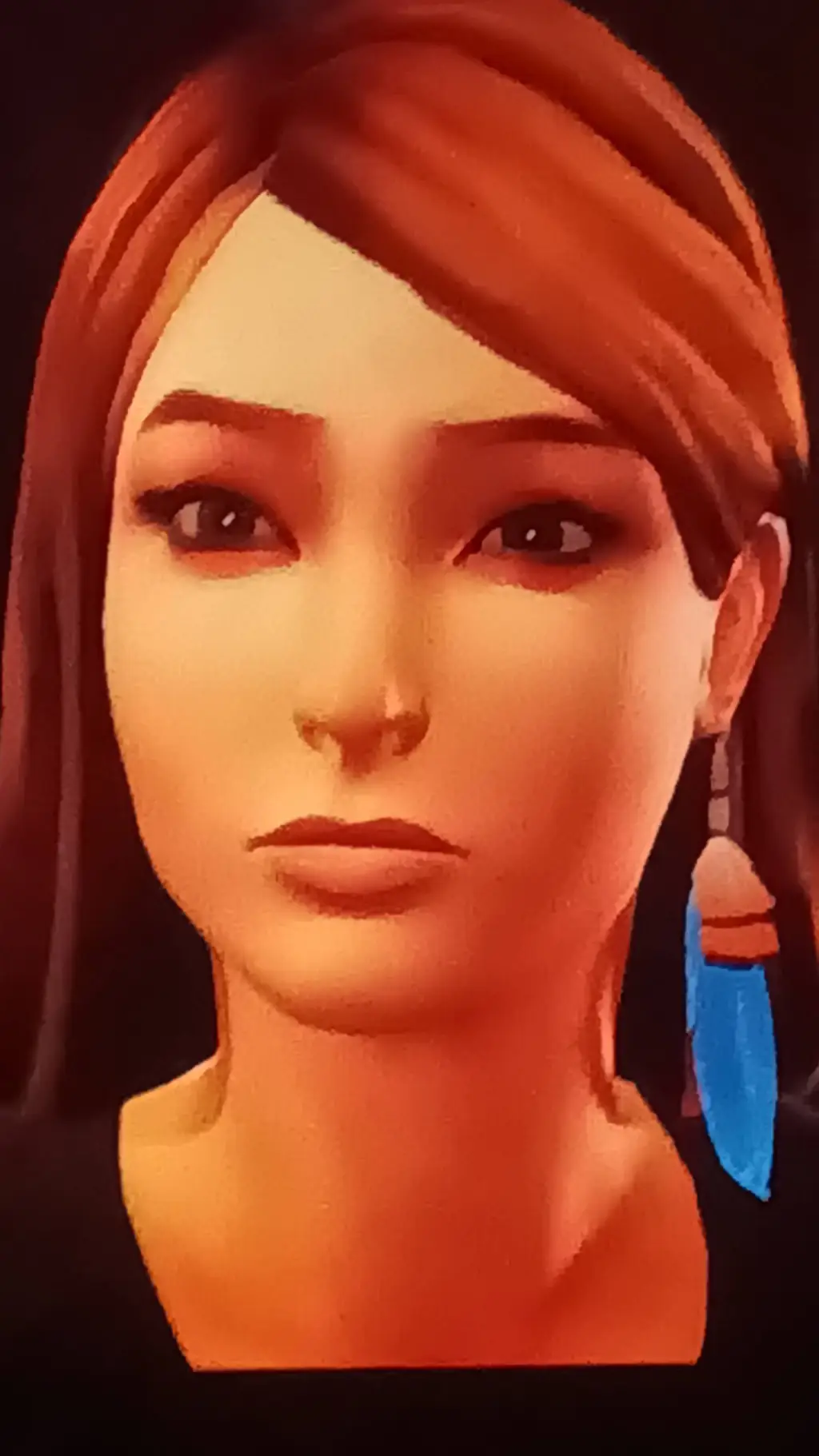 ai character: rachel amber  background