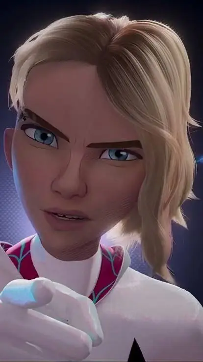 ai character: gwen stacy  background