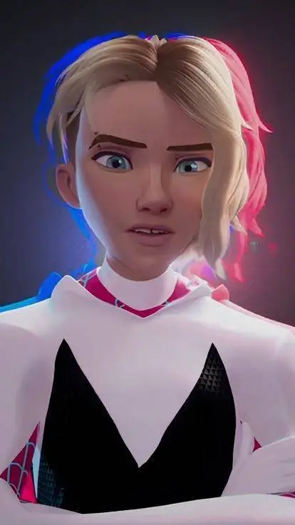 ai character: gwen stacy  background