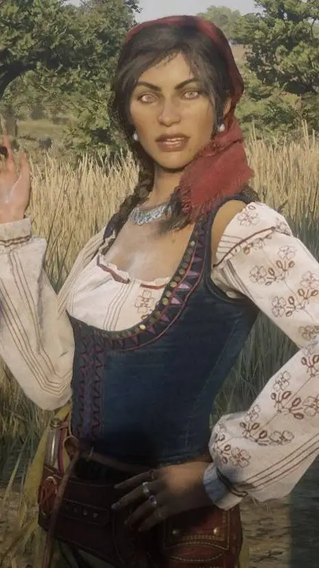 ai character: madam nazar  background