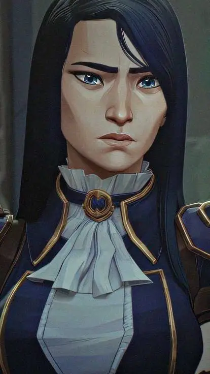 ai character: caitlyn  background