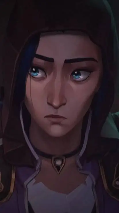 ai character: caitlyn  background