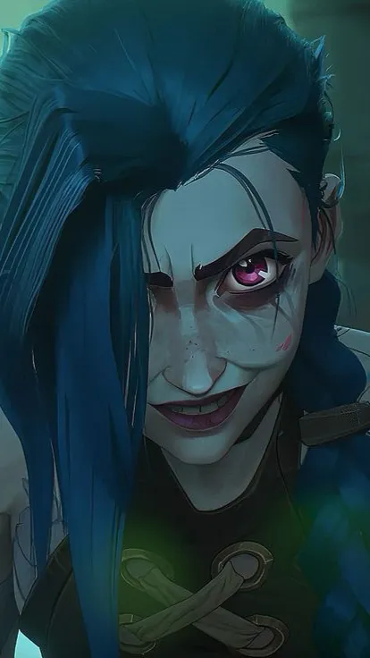 ai character: jinx  background