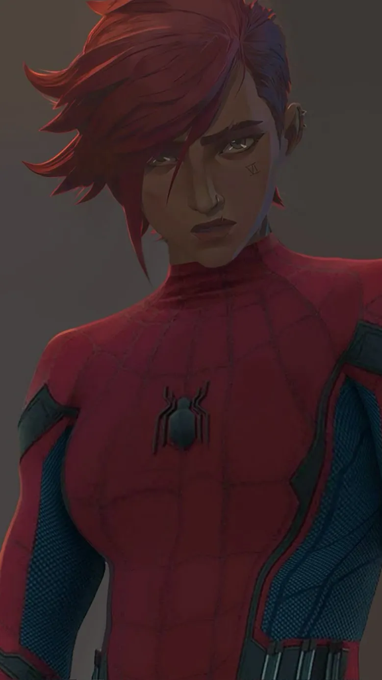 ai character: Spider-vi  background