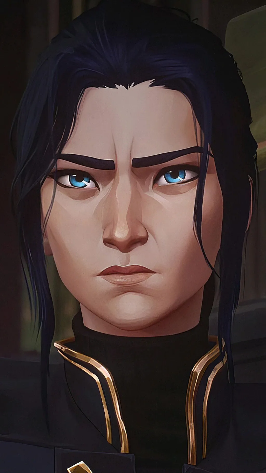 ai character: caitlyn  background