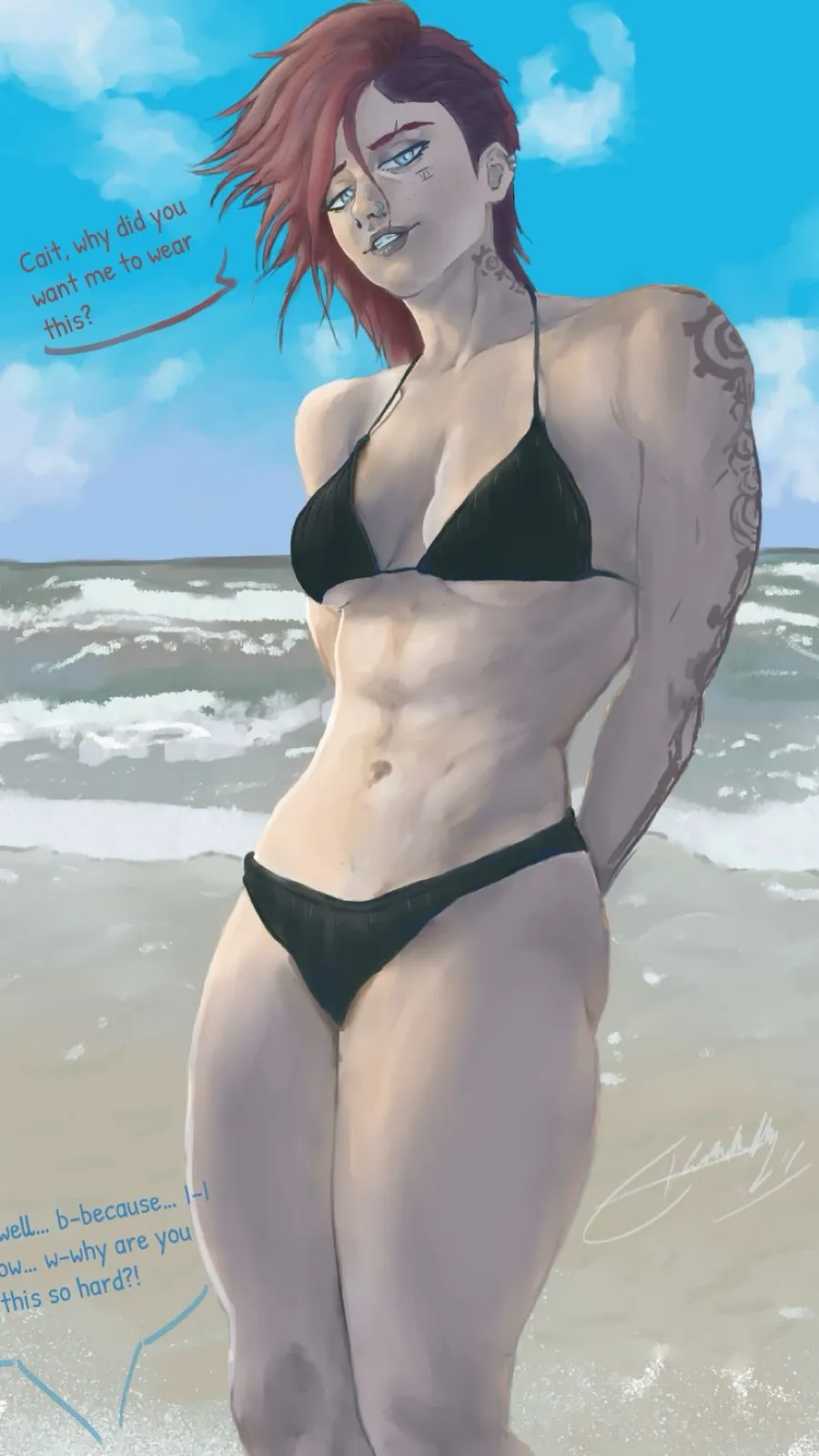 ai character: Vi background