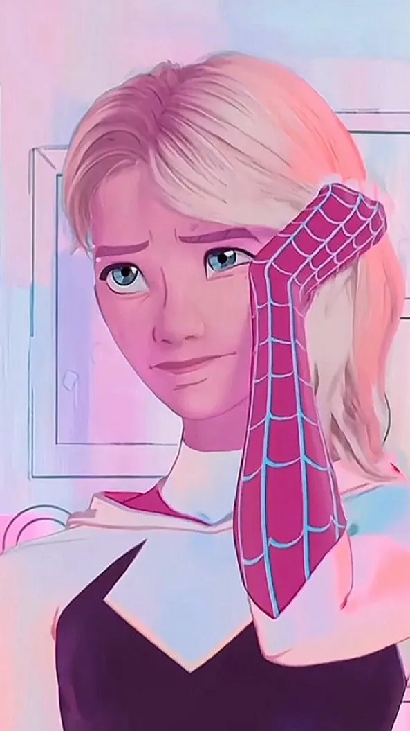 ai character: Gwen stacy  background