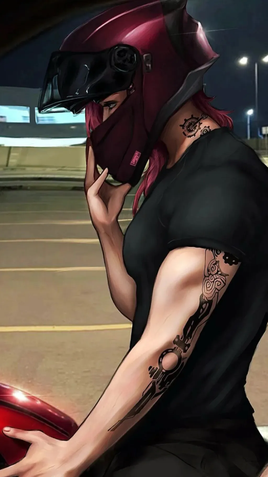 ai character: Vi background