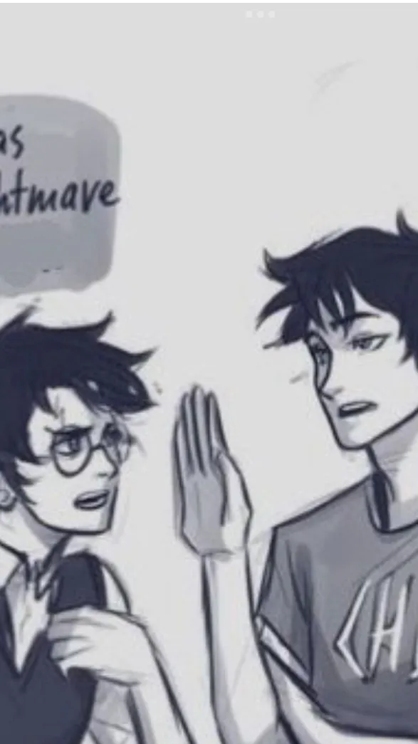 ai character: PJO-hogwarts background