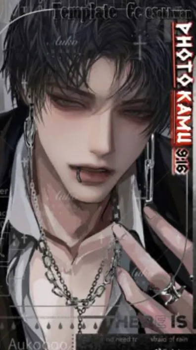 ai character: Kdh x skz  background
