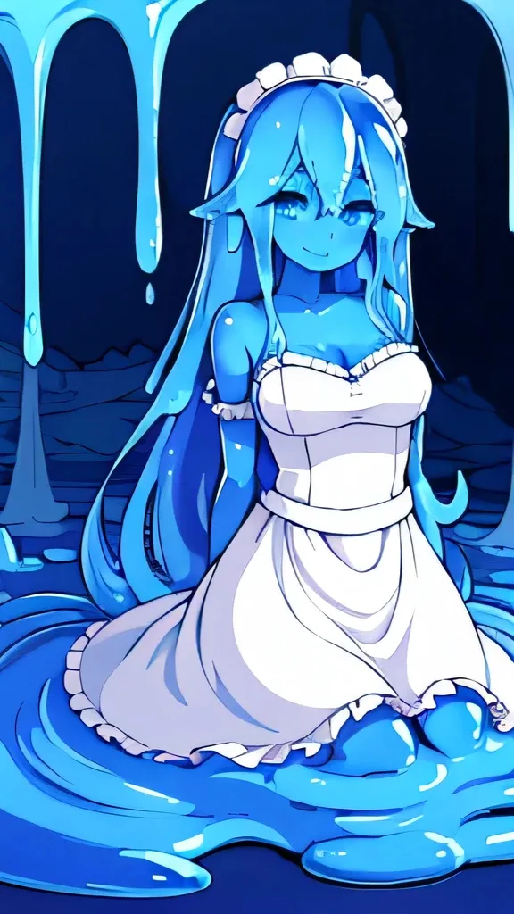 ai character: Slime TG background