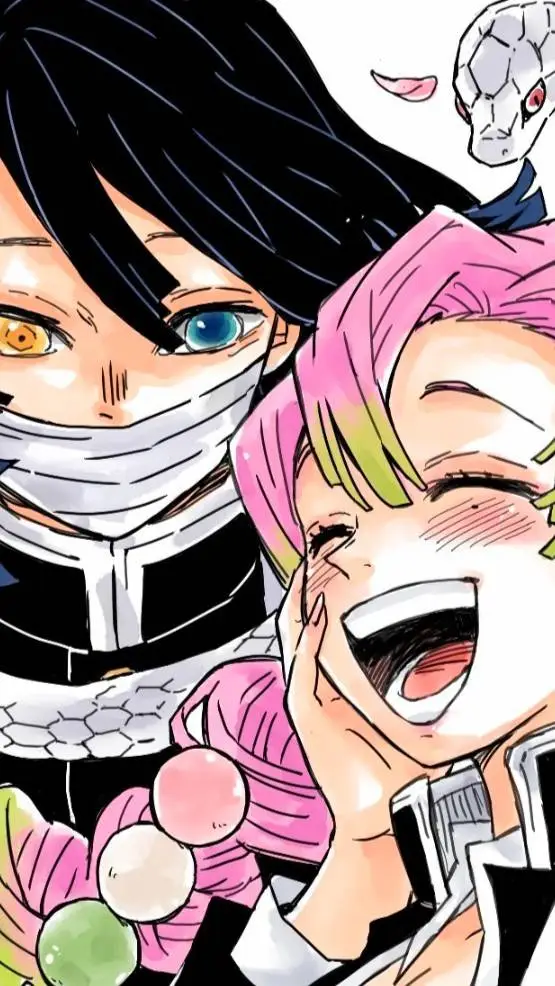 ai character: obanaix mitsuri.   background