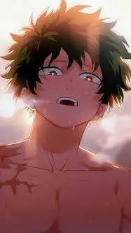 ai character: Deku background