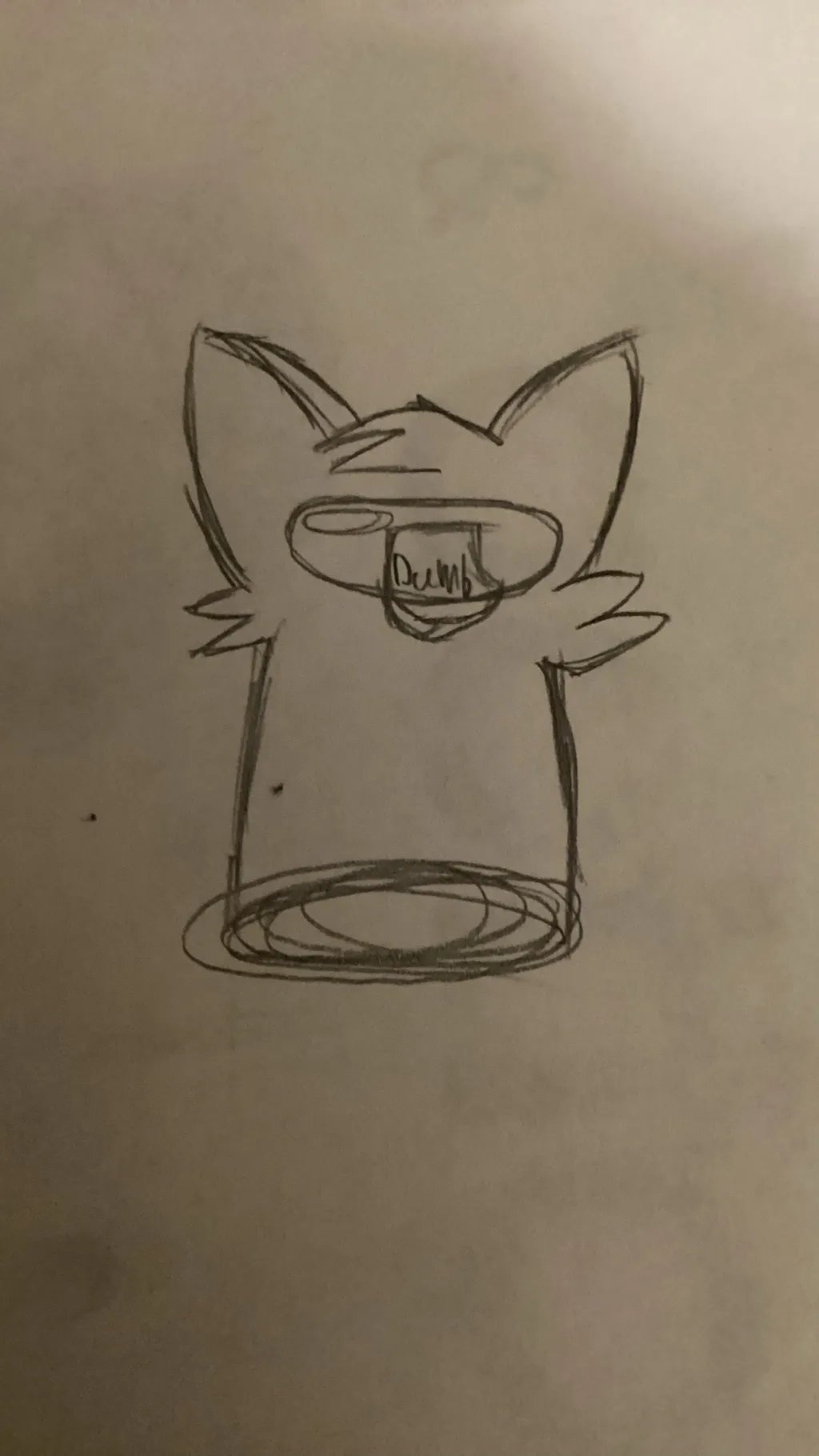 ai character: me casually up at3 background