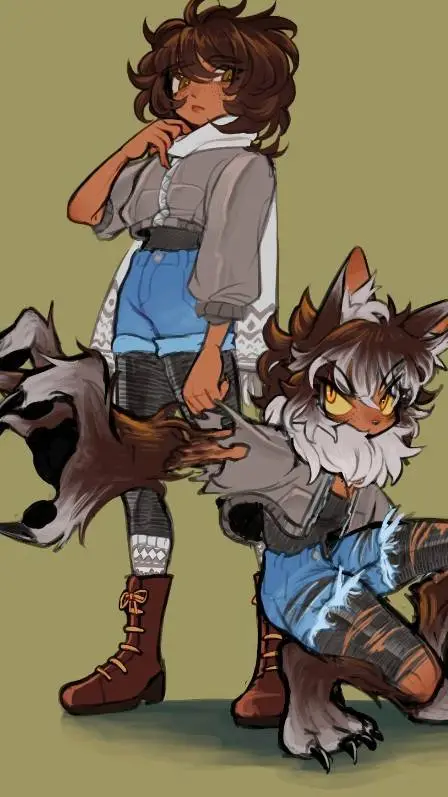 ai character: tina background