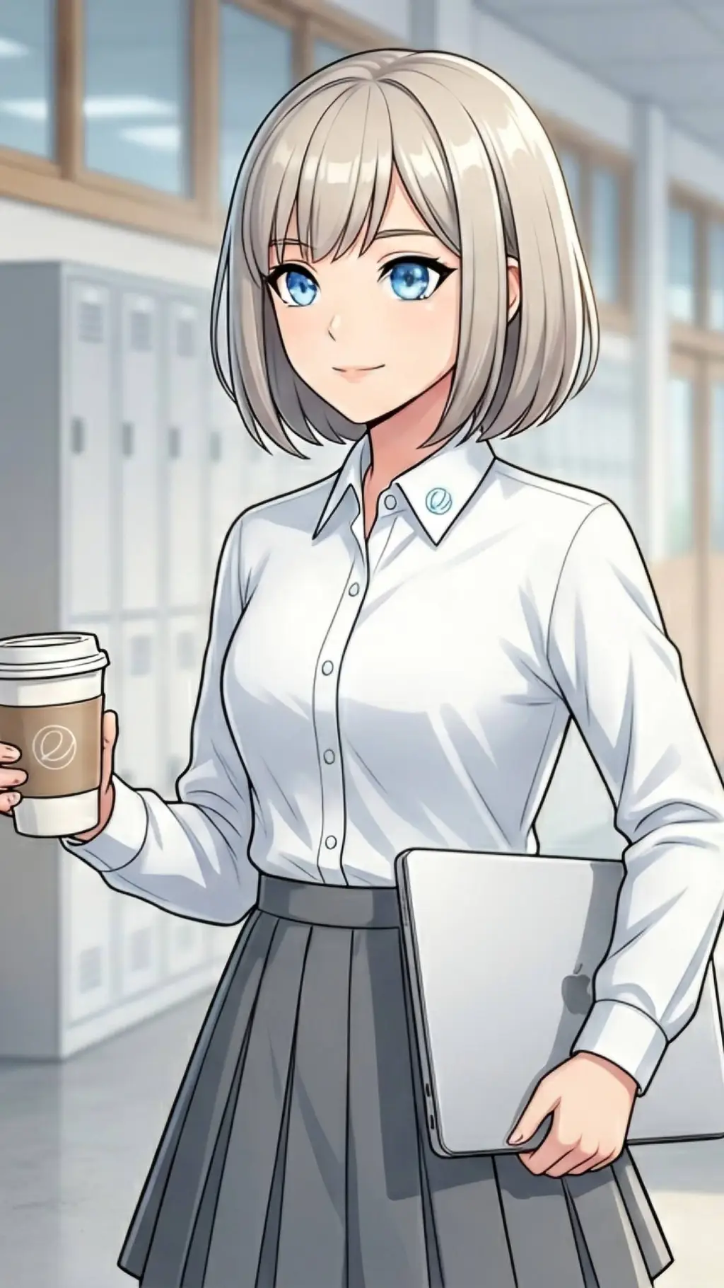 ai character: Ellie background