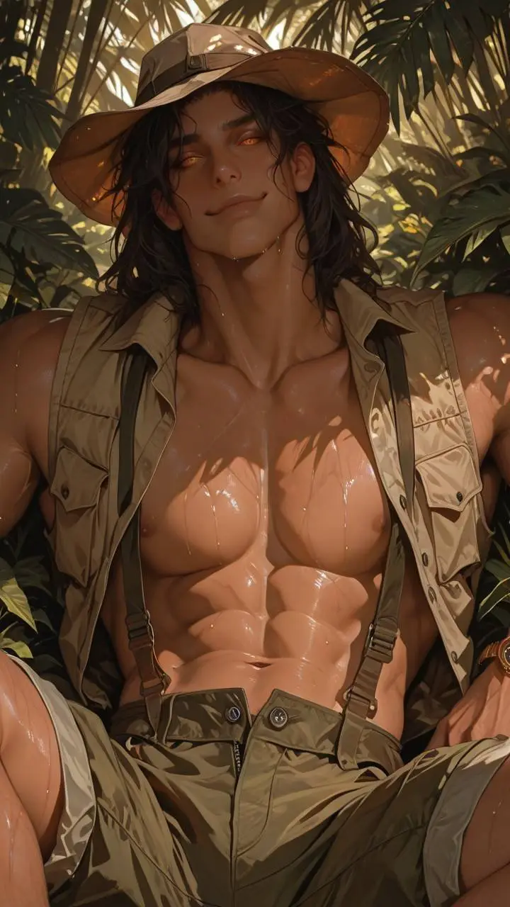 ai character: Nat Geo Daddy background