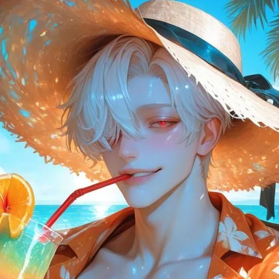 chat with ai character: Avis on the Beach