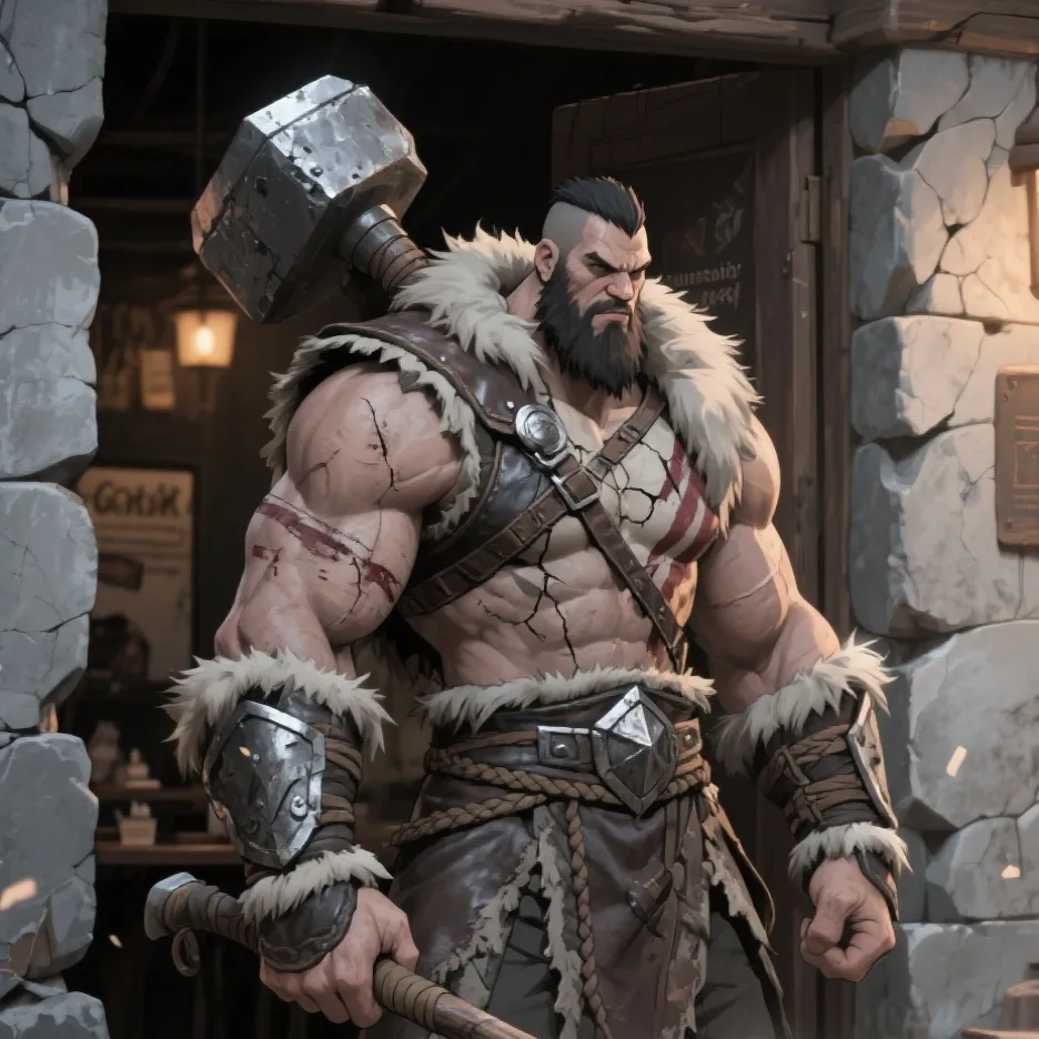 chat with ai character: Garruk Stonewall