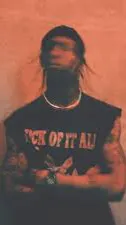 ai character: Travis Scott background
